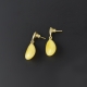 Amber earrings natural Baltic amber